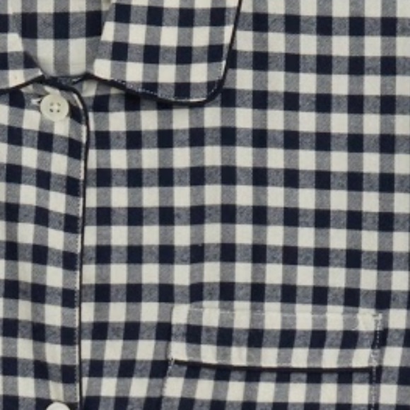 J. CREW FLANNEL PAJAMA SET - Picture 7 of 8